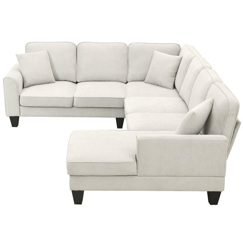 108*85.5" Modern U Shape Sectional Sofa