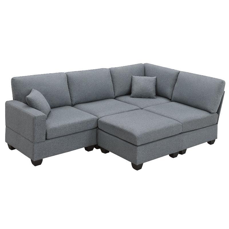 Modular Modern Sectional Sofa - LuxNovaHub 