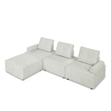 L-Shape Modular Sectional Sofa - LuxNovaHub 