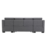 Upholstery Sleeper Sectional Sofa - LuxNovaHub 