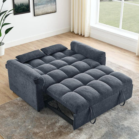 Loveseats Sofa Bed with Pull-out Bed - LuxNovaHub 