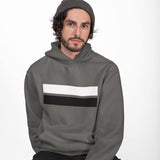 Mens Double Strip Hoodie - LuxNovaHub 