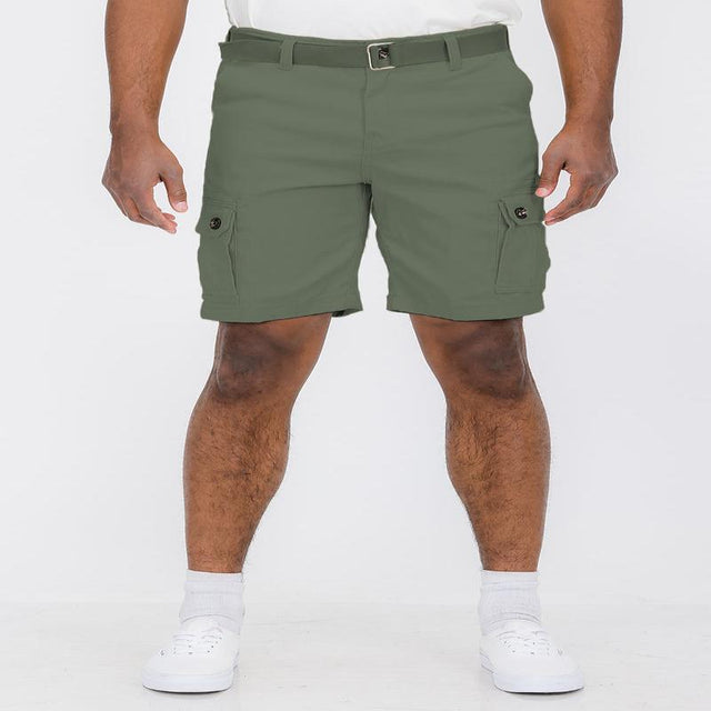 Belted Cargo Short - LuxNovaHub 