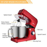 Stand Mixer Chef Machine 7L 660W Mixing - LuxNovaHub 