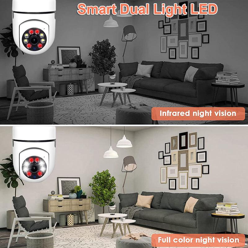 Mini WIRELESS WIFI LIGHT BULB CAMERA - LuxNovaHub 