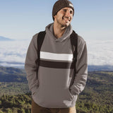 Mens Double Strip Hoodie - LuxNovaHub 