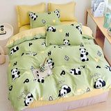 Max Panda Prints 100% Cotton Comforter Set - LuxNovaHub 