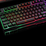 Ninja Dragons LED Flame Gaming Keyboard - LuxNovaHub 