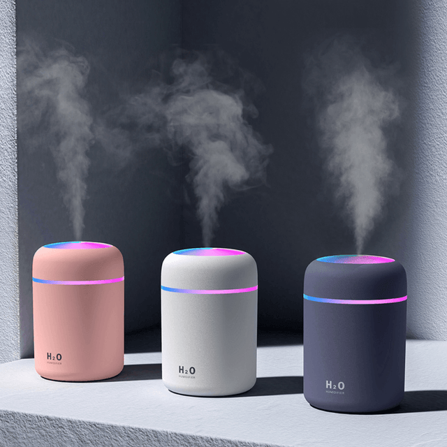 Portable Air Humidifier Aroma Essential Oil Diffuser for Car Home - LuxNovaHub 