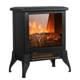 Freestanding Fireplace With Ntc - LuxNovaHub 