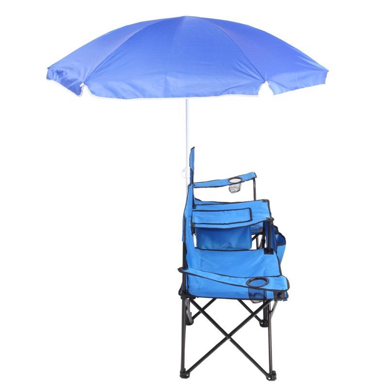 Portable Outdoor 2-Seat Folding Chair - LuxNovaHub 