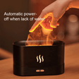 Aroma Diffuser Air Humidifier Flame - LuxNovaHub 