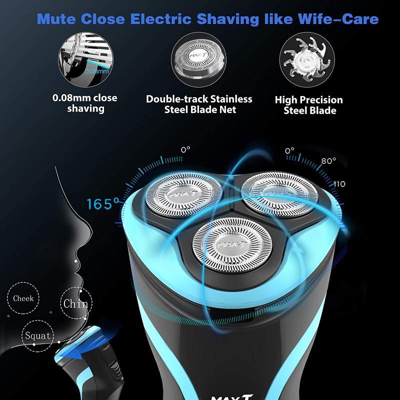 Waterproof IPX7 Electric Shaver - LuxNovaHub 