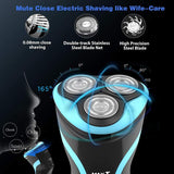 Waterproof IPX7 Electric Shaver - LuxNovaHub 