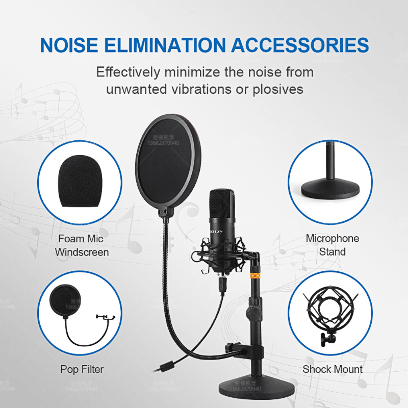 Microphon Podcast Microphone Kit - LuxNovaHub 