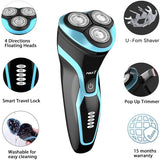 Waterproof IPX7 Electric Shaver - LuxNovaHub 