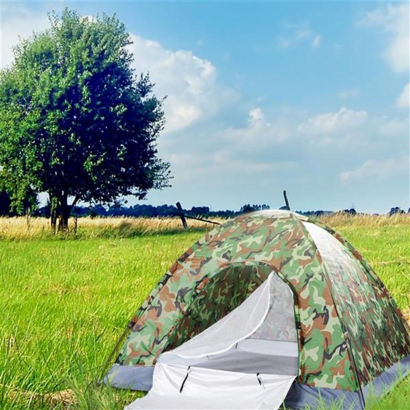 3-4 Person Camping Dome Tent Camouflage Tent - LuxNovaHub 