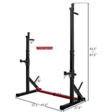 Multi-Function Dipping Station Squat Stand - LuxNovaHub 