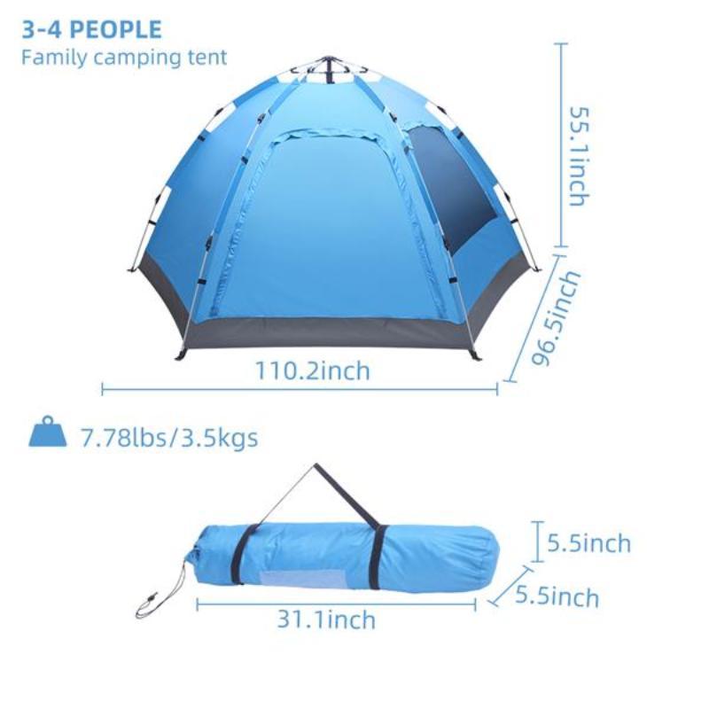 Pop Up Waterproof for Camping Hiking - LuxNovaHub 