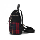 Nishi Plaid Backpack - LuxNovaHub 