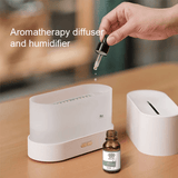 Aroma Diffuser Air Humidifier Flame - LuxNovaHub 