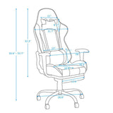 Gaming Chair Ergonomic Office Chair Desk - LuxNovaHub 