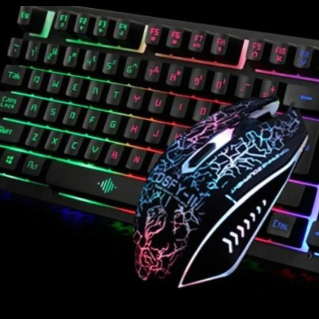 Ninja Dragons LED Flame Gaming Keyboard - LuxNovaHub 