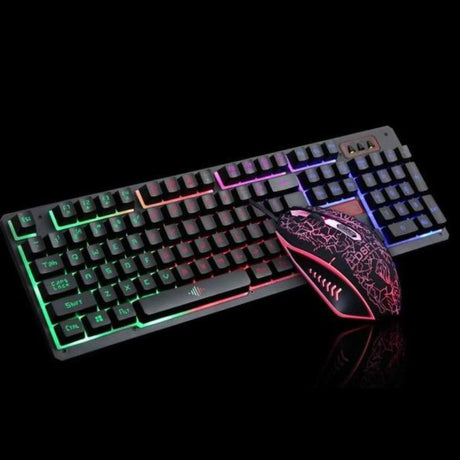 Ninja Dragons LED Flame Gaming Keyboard - LuxNovaHub 