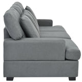 Three Seat Sofa & Removable Back - LuxNovaHub 