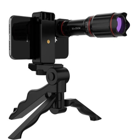 Zoom Telescope Mobile Phone Camera Lens Set - LuxNovaHub 