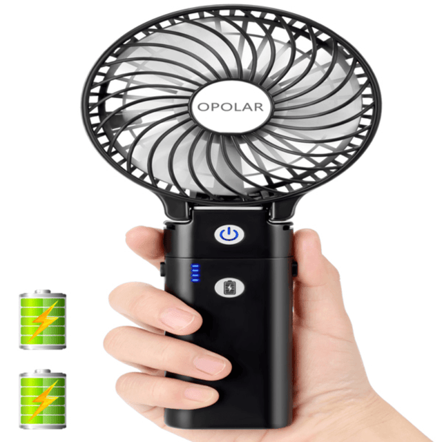 Power Bank Battery Handheld USB Fan - LuxNovaHub 