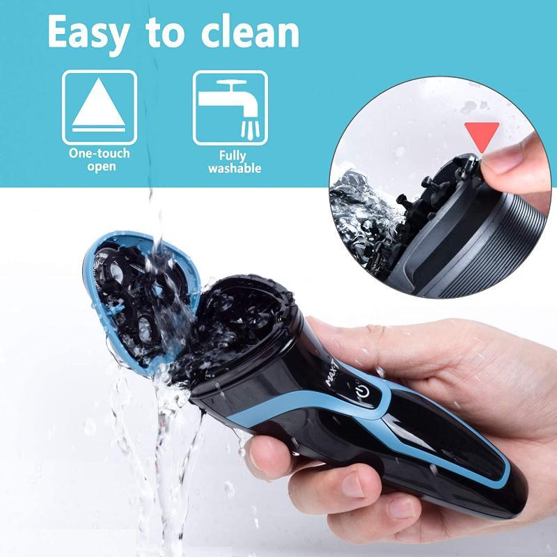 Waterproof IPX7 Electric Shaver - LuxNovaHub 