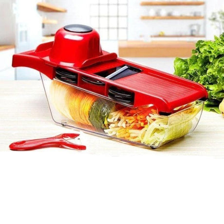 Stainless Steel Blades Vegetable Slicer - LuxNovaHub 