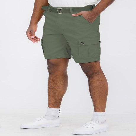 Belted Cargo Short - LuxNovaHub 