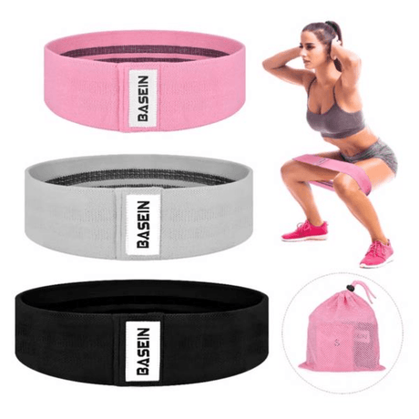 3 Pack Set Resistance Exercise Fitness Bands - LuxNovaHub 