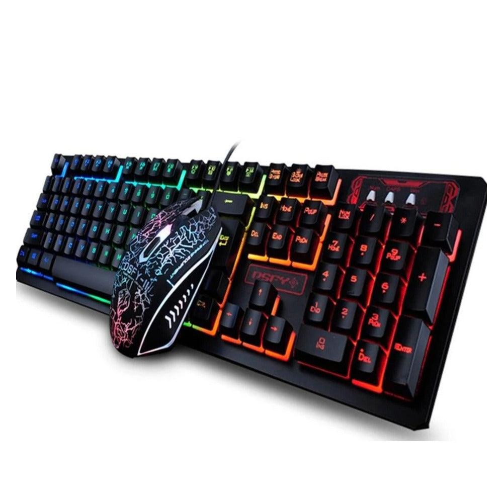 Ninja Dragons LED Flame Gaming Keyboard - LuxNovaHub 