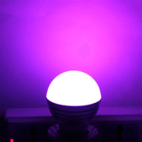 E27 3W LED RGB Light Bulb with Remote Control - LuxNovaHub 