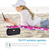 Wireless Bluetooth Speaker with Alarm Clock - LuxNovaHub 