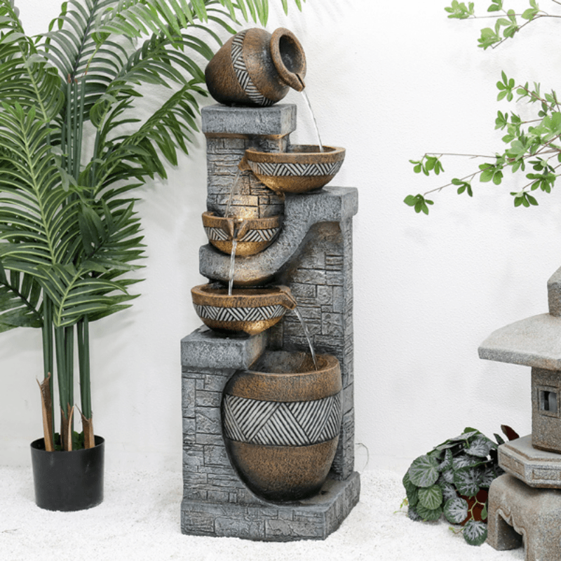 Water Fountain for Home Garden Decor - LuxNovaHub 