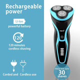 Waterproof IPX7 Electric Shaver - LuxNovaHub 