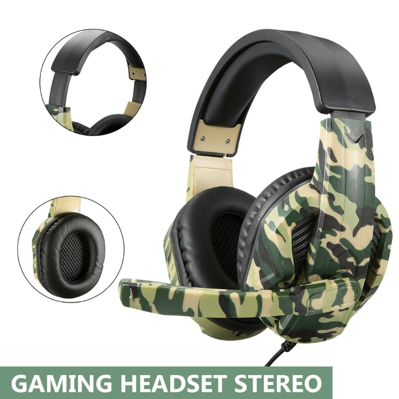 Gaming Headset Stereo Surround Headphone - LuxNovaHub 