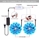 Light Strip with Bluetooth& Remote Control - LuxNovaHub 