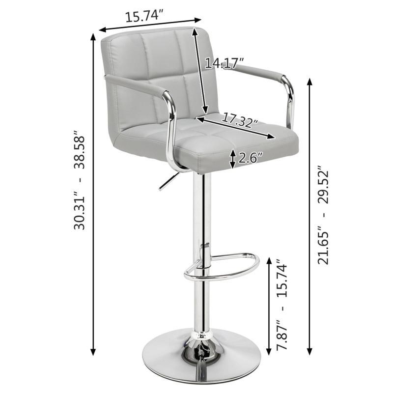 Lift Height bar Chair Bar Stool - LuxNovaHub 