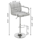 Lift Height bar Chair Bar Stool - LuxNovaHub 