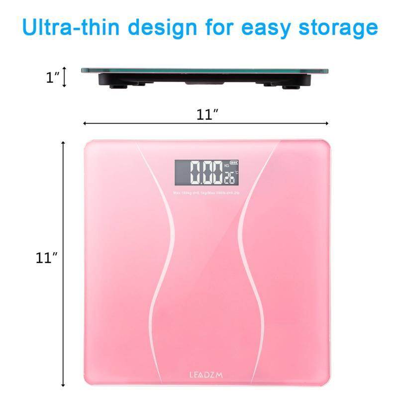 Slim Waist Pattern Personal Scale - LuxNovaHub 