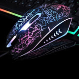 Ninja Dragons LED Flame Gaming Keyboard - LuxNovaHub 