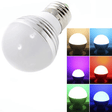 E27 3W LED RGB Light Bulb with Remote Control - LuxNovaHub 