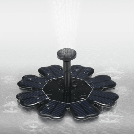 Solar Power Floating Fountain Garden Pool - LuxNovaHub 