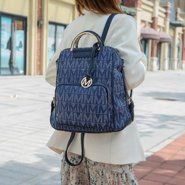 Cora Milan M Signature Trendy Backpack - LuxNovaHub 