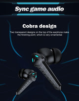 Wireless Gaming Headset TWS Bluetooth 5.1 Earbuds - LuxNovaHub 